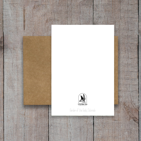 Garden of the Gods Greeting Card