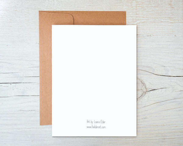 Indian Paintbrush Note Card